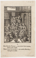 TvB G 2738 verso
<br/>
Uit het leven van Maria V.
<br/>
<em>Sichem, Christoffel van (II) (ca. 1581-1658)</em>
